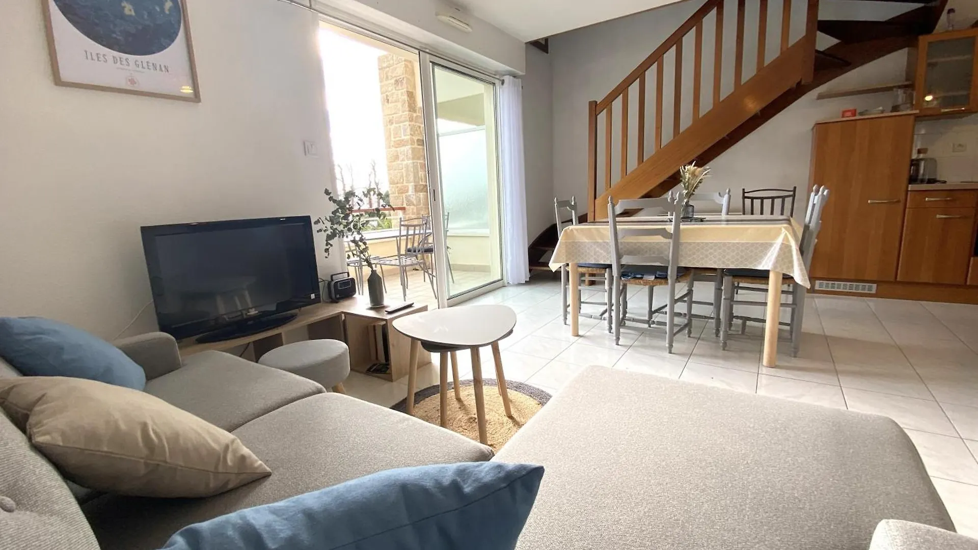 Fouesnant Beg Meil, Duplex Au Coeur Du Village, A 450 M De La Plage Beg-Meil
