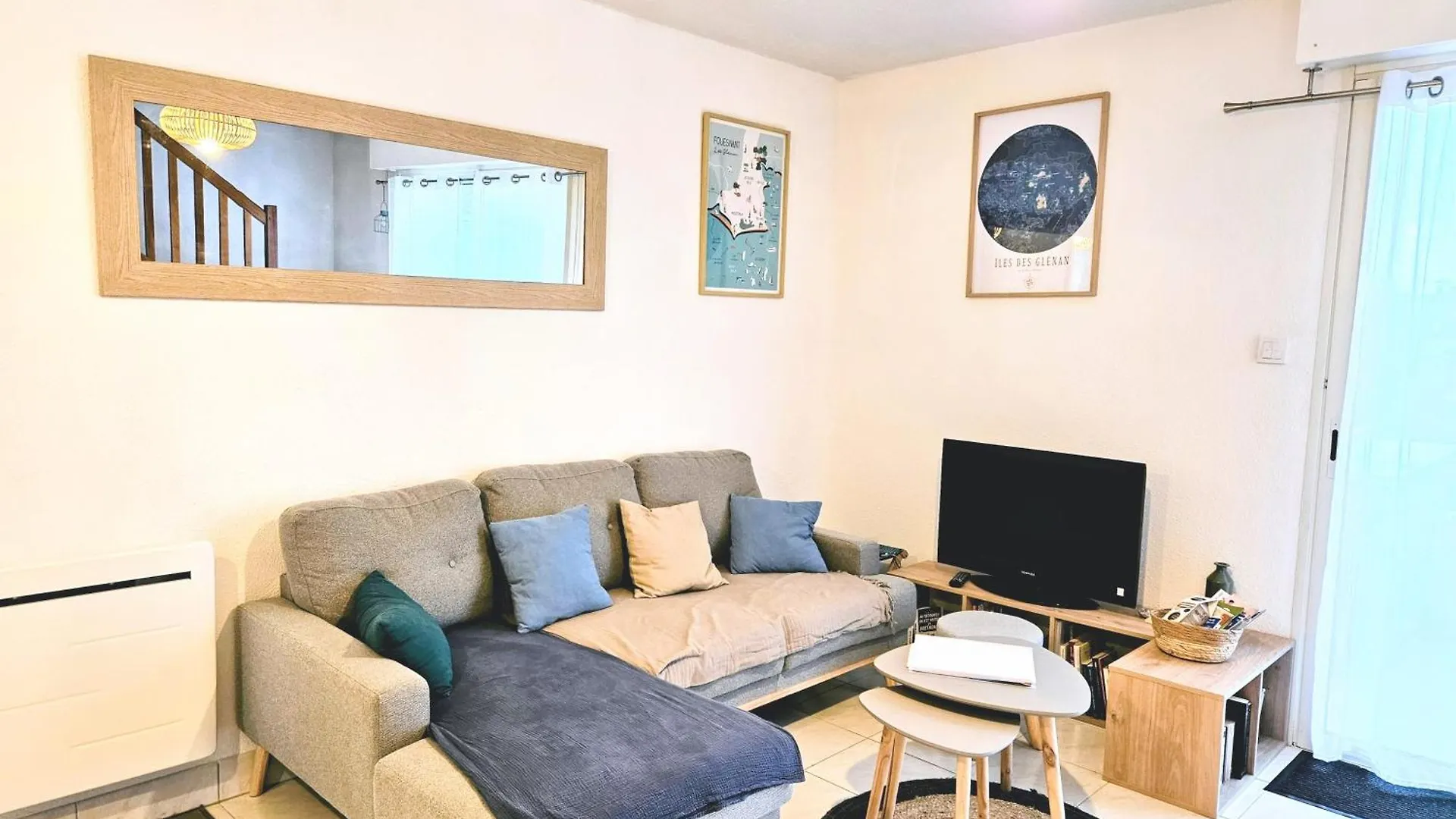 Апартаменты Fouesnant Beg Meil, Duplex Au Coeur Du Village, A 450 M De La Plage Beg-Meil Франция